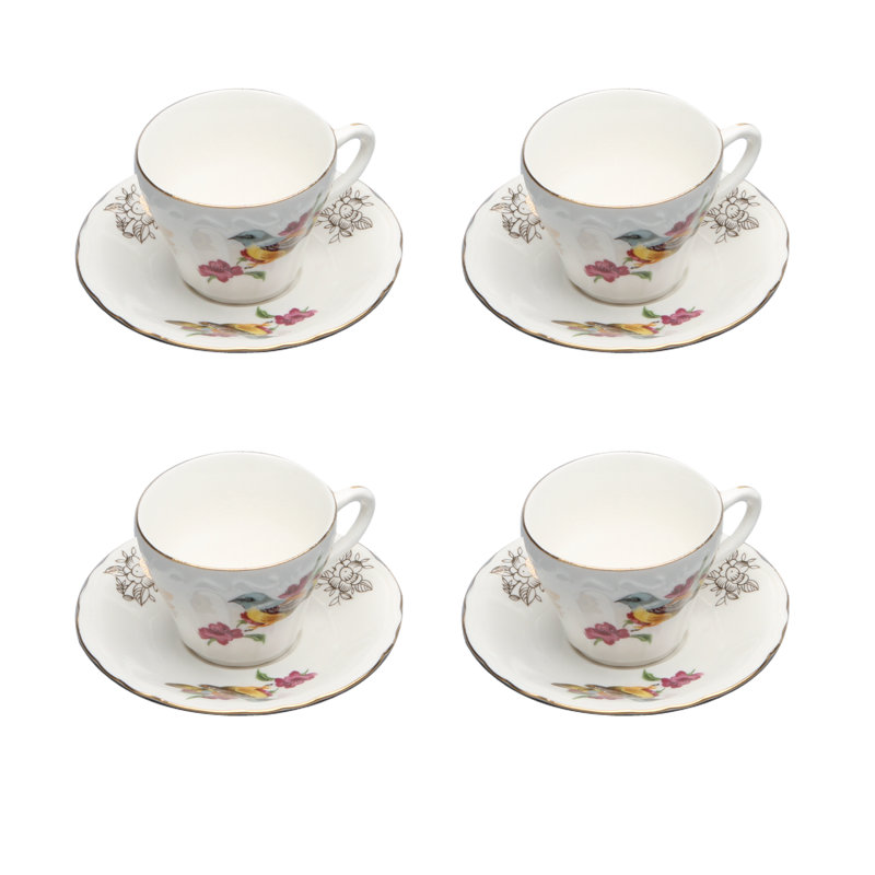 Tasse à espresso et soucoupe 