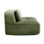 Fauteuil Olive Corduroy 1 - Avec coussins, aucun assemblage requis, design ergonomique incurvé, mousse haute résilience 32D, assise élargie, profondeur 92,3 cm, hauteur d'angle 74,6 cm, mousse à rebond rapide, livré