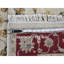 Tapis oriental ivoire et moelleux noué à la main 4 pi x 6 pi Rajasthan ivoire en laine et en soie à motif floral 98A51C1B1B394FB28CC5849AAE827810