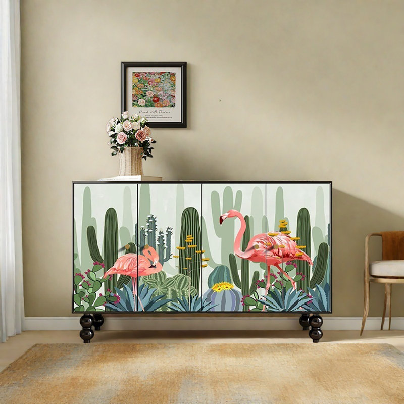 59.1in Four-door Sideboard Cabinet
