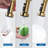 3 Function Kitchen Faucets Head Replacement With 9-Adapters