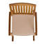 Chaise à bascule avec coussin