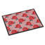 Tapis de porte pour l’extérieur antidérapant roses et pois Ulysses-38445201