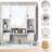 Wall Mounted Bathroom Cabinet with Mirror-126812620