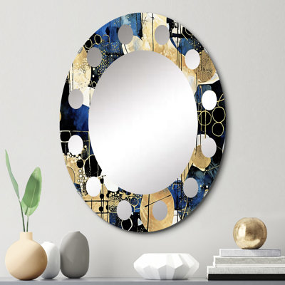 Jimenes - Miroir mural moderne ovale