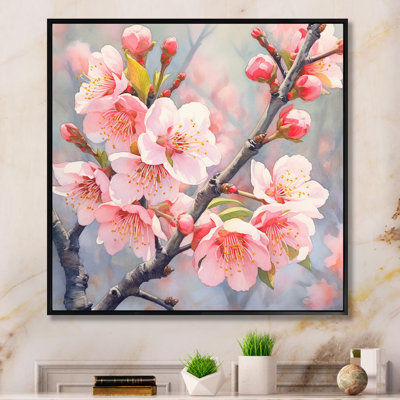 Peach Blossom Bliss II - Floral Wall Art