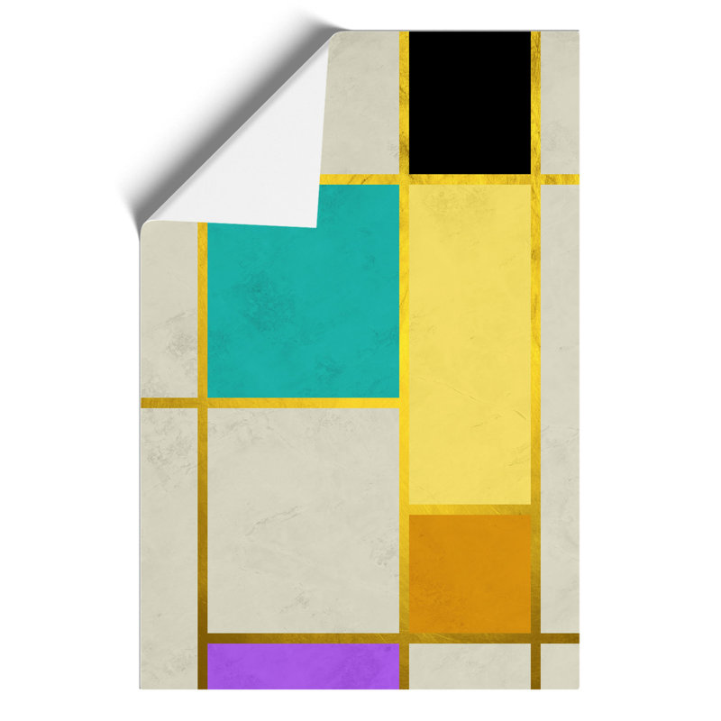 Abstract Lines - No Frame Print, 84cm H x 59cm W x 0.1cm D
