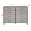 Commode 8 tiroirs Cape