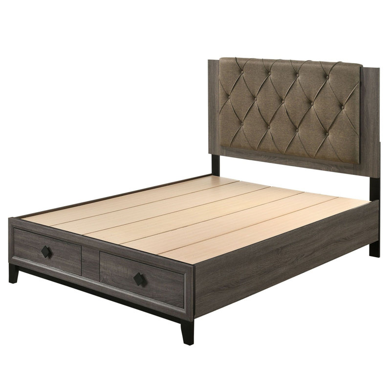 Mcgowen Upholstered Platform Storage Bed, Queen