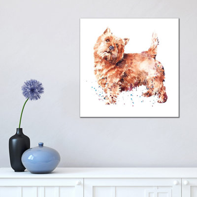 Norwich Terrier - Painting on Canvas