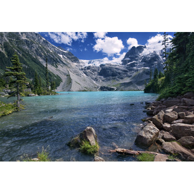 Joffre Lakes, Canada 1 Piece Wrapped Canvas Wall Art
