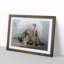 Priest Bukan by Hashimoto Gaho - Picture Frame Painting Print-55601590-55601592