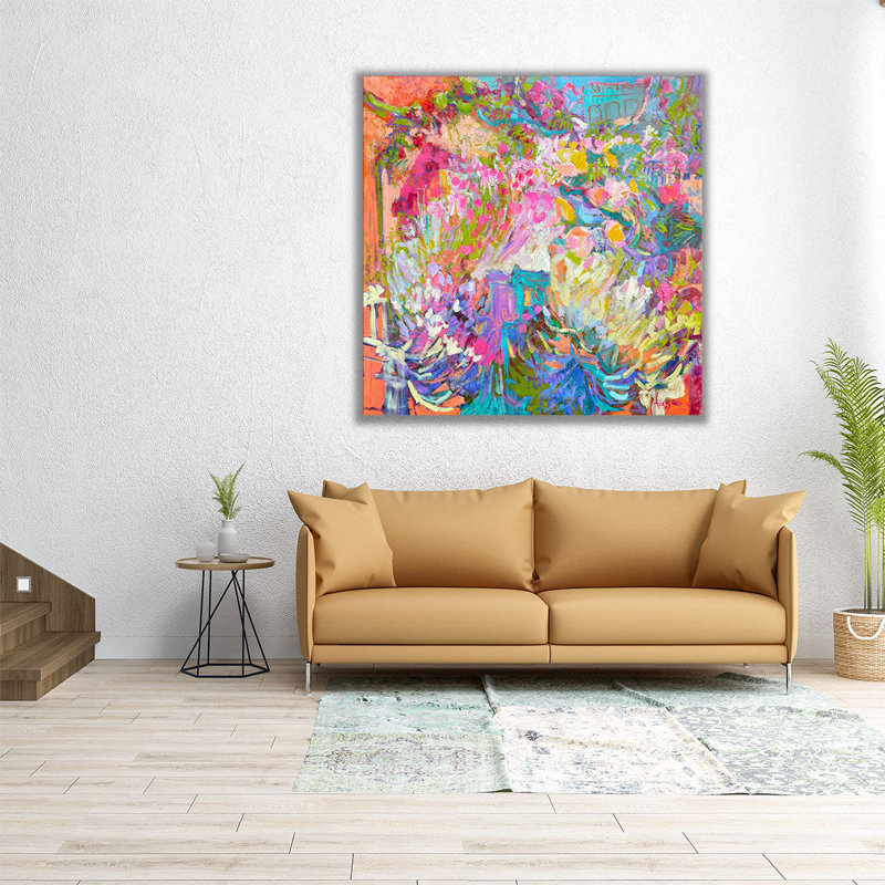 «A Tangerine Dream», reproduction d'art sur toile, H 12 po x l 12 po