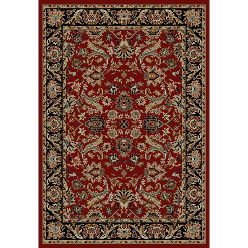 Bitner Oriental Indoor Rug, Rectangle 3'11" x 5'5"