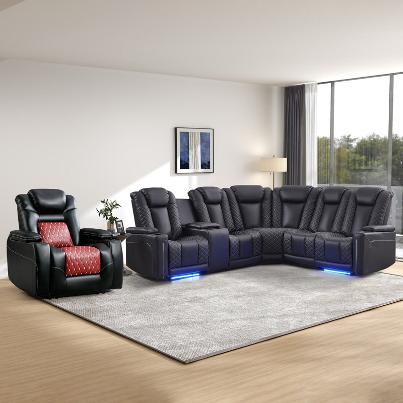Ensemble de coins inclinables électriques de luxe 2 pièces