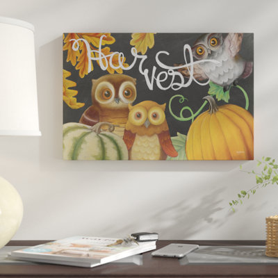 « harvest hibou iv », reproduction d’impression sur toile tendue