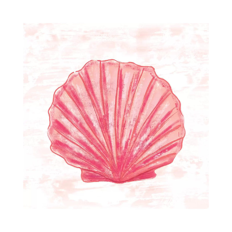 Coral Blush III by Louise Allen - Wrapped Canvas Gallery-Wrapped Canvas Giclée, 30.48 cm H x 30.48 cm W