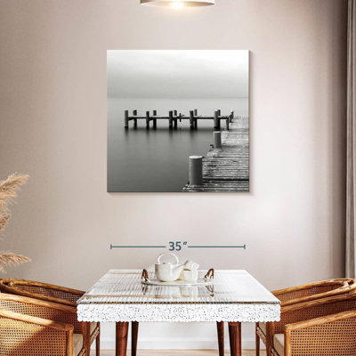 Aletra Monochrome Wood Dock