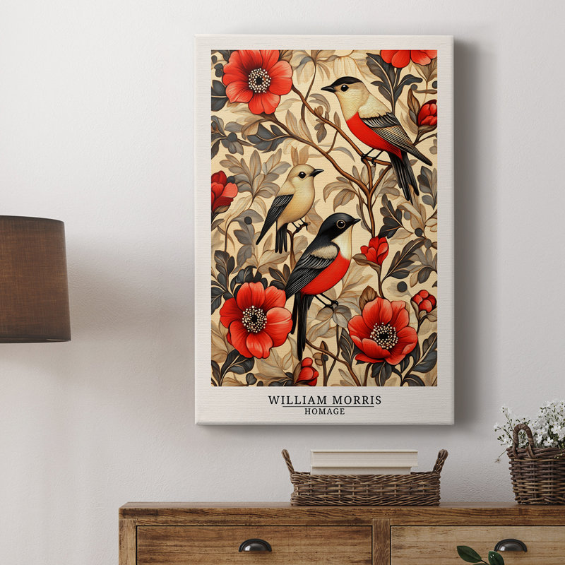WM MORRIS Series LVII -Gallery Wrapped Cavas, 60" H x 40" W
