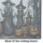 Witches Spooky Halloween Glass Cutting Board Large