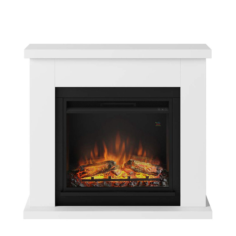 Vadecompras 88cm W Electric Fire, White