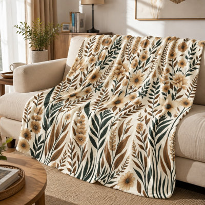 Jeté douillet en flanelle Cozy