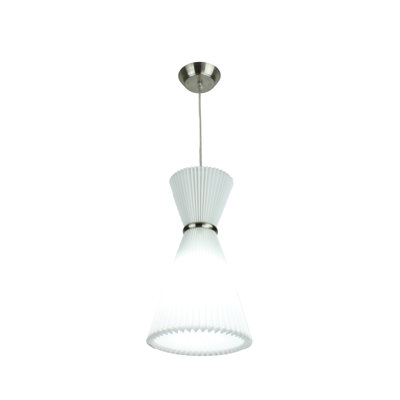 1 - Light White Single Pendant