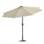 Aiso 3m Traditional Parasol with LED Light-1117671541