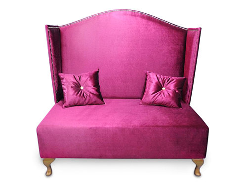 Glamour Loveseat, Amaranth