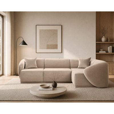 4 Seater Corner Sectional Lotario For Living Room Apartment