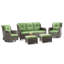 Ensemble de conversation pour 5 personnes avec coussins-1190338210