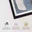 Obscured Voices II Shadowbox Abstract Print by Oliver Gal, Black Frame, 12 x 12-1311787837-1311787836