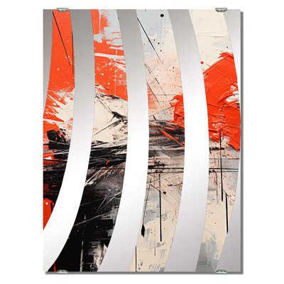 Chaos Unleashed I - Abstract Collages Decorative Wall Mirrors MIR131651