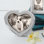 Silver Metal Beveled Picture Frame