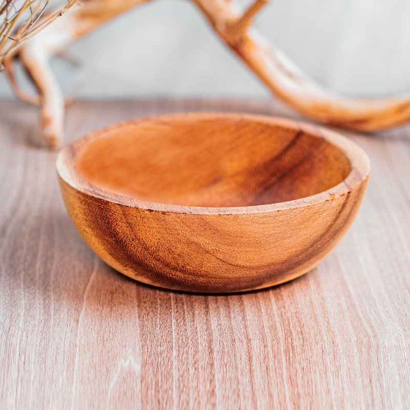 Rainforest Bowls Wood Serving Bowl