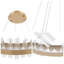 Lustre en cristal 31,5 po