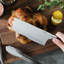 Babish High-Carbon 1.4116 German Steel 6.5 Inch Full Tang, Forged Cleaver Knife-122000797