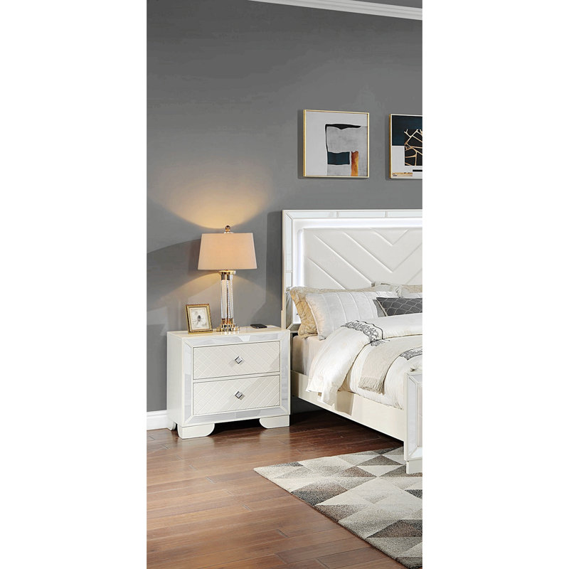 Table de chevet en bois Classic
