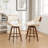 Shontina Faux Leather Swivel Bar Stool-481374836-502297922