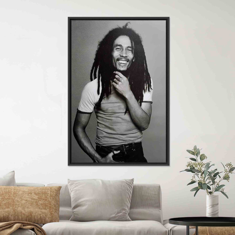 Bob Marley, impression sur toile, affiche de chanteur de reggae, 1P, 102,4 po H x 47,3 po l