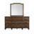Drawer Dresser With Shaped Mirror
