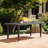 Zoya Wicker Dining Table,Patio Kitchen Table-1784437700