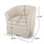 Chaise pivotante avec housse amovible-669041230