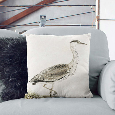 Heron by Von Wright Cushion with Filling