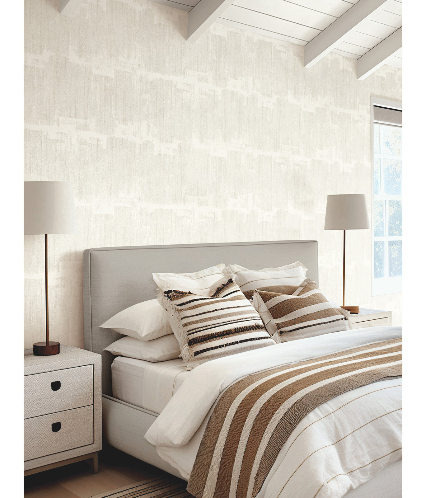 Mcmakin Wallpaper Double Roll, White