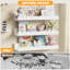 Floating Shelves, 3 Pcs, White
