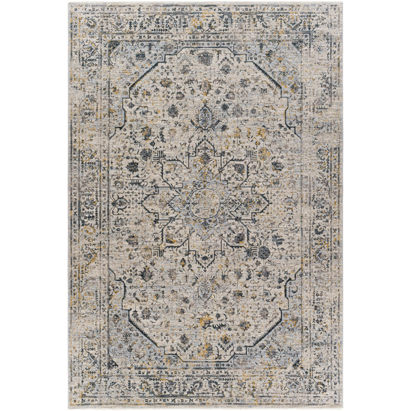 Diera Oriental Indoor Rug, Rectangle 5' x 7'5"