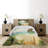 Hypnotic Coastal Polyester Coverlet-479565400