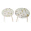 2 tables d'appoint Nature - Blanc
