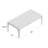 Izora Solid Wood Base Dining Table